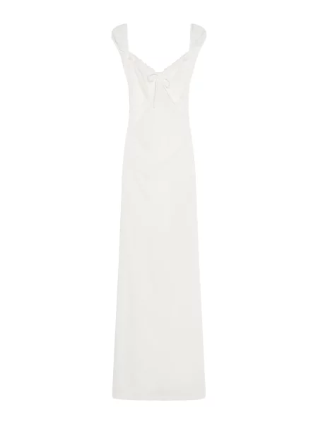 Bershka Rochie murdar alb