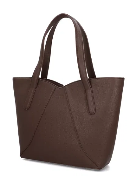 Kabelka Shopper hnědá