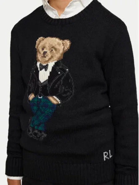 Gyerek szvetter Polo Ralph Lauren fekete