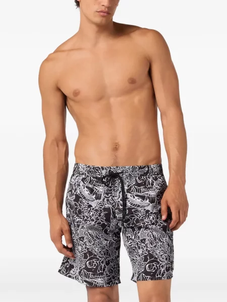 Slip de baie Philipp Plein negru
