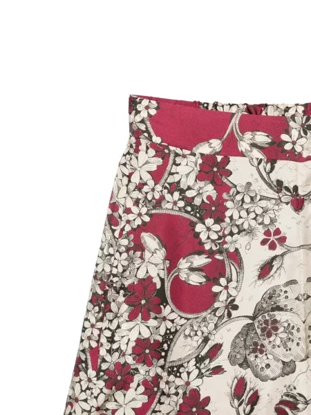 Pantaloni palazzo Antonio Marras cu model floral cu imagine