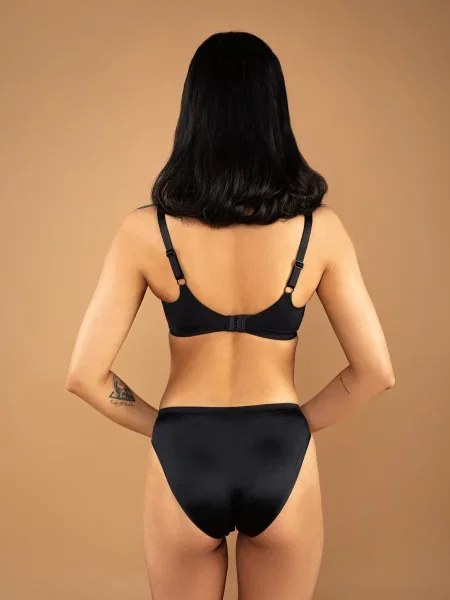 Труси brabrabra Кольоровий комфорт поліамід/еластан чорний