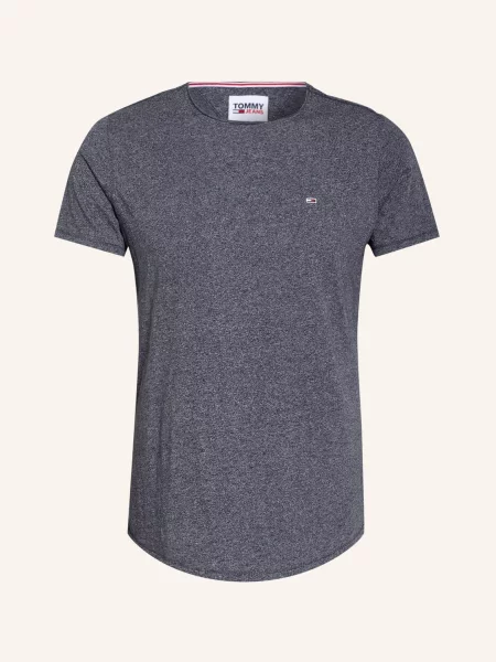 Tommy Jeans Tričko černošedá modré