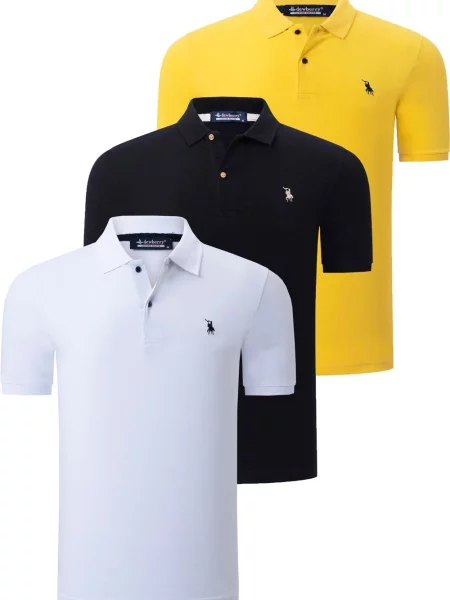 Tricou polo Dewberry negru