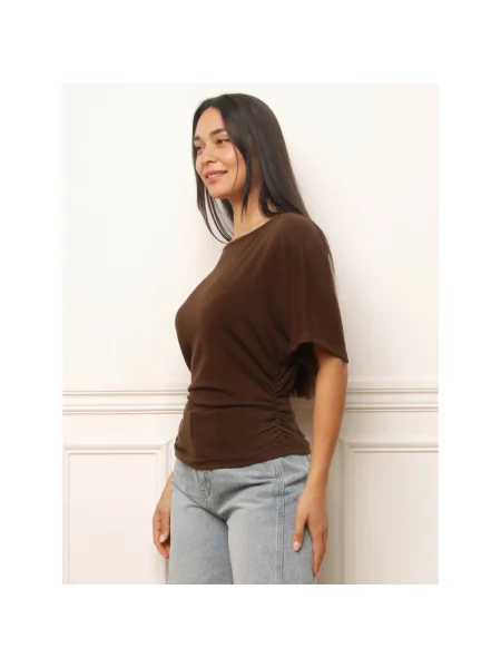 Top La Modeuse smeđa