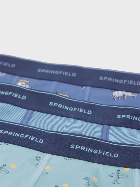 Боксеры Springfield с принтом