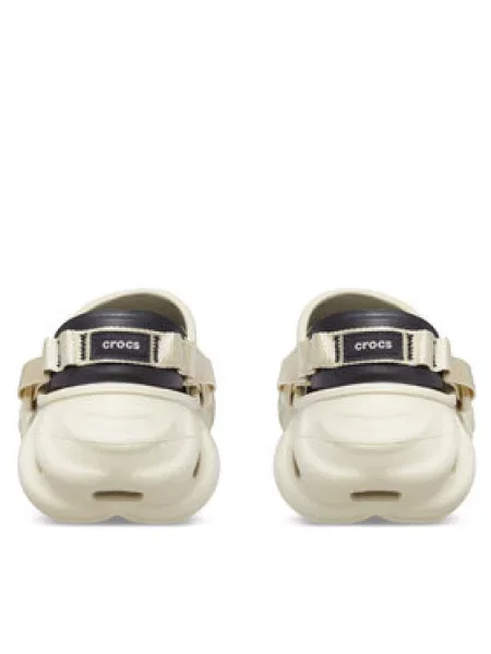 Crocs Pantofle Echo krémová béžové