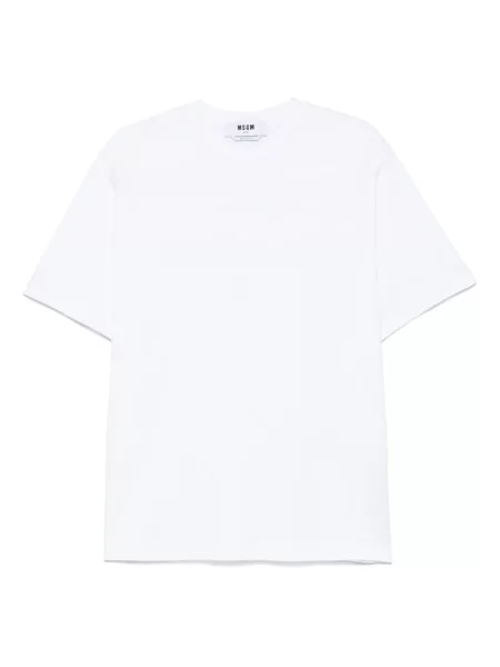 Tricou Msgm cu imagine alb