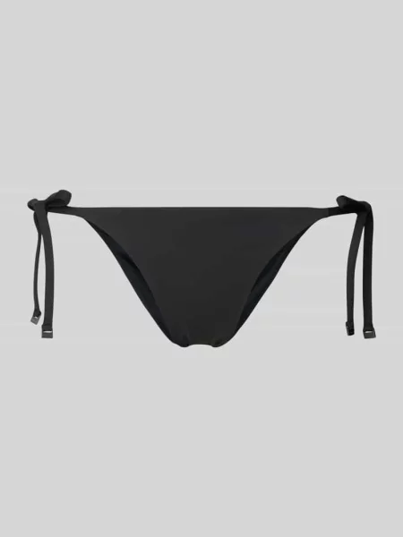Calvin Klein Swimwear Dół od bikini String Side Tie czarny