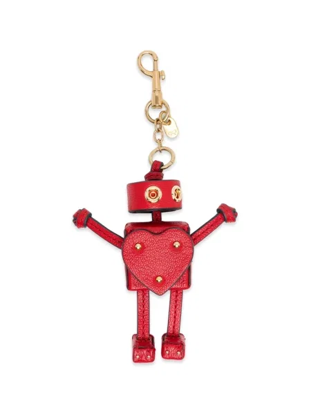 Колие Anya Hindmarch с шипове със сърца червено