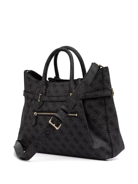 Geantă shopper Guess negru