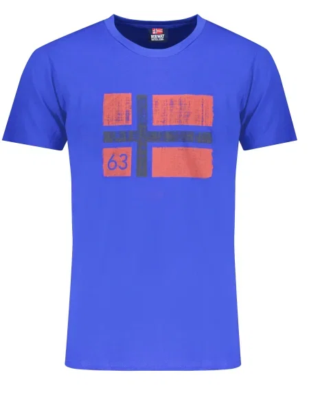 Tricou Norway 1963 scurt albastru