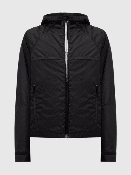 Спортивна куртка в принт Alexander Mcqueen чорна