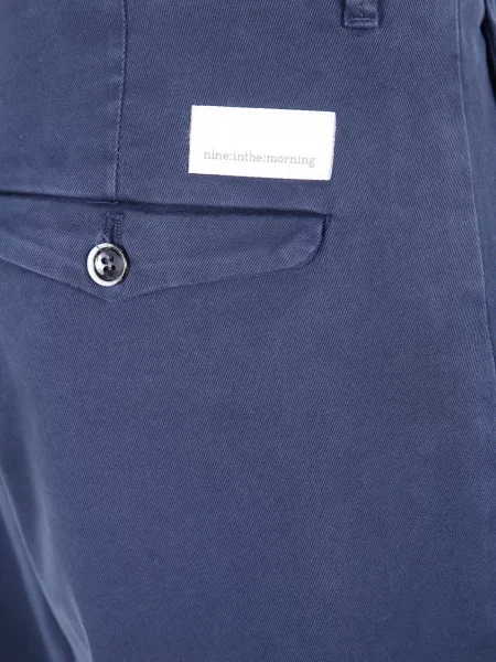 Pantaloni Nine In The Morning albastru