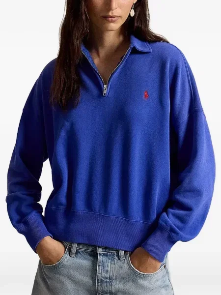 Kαρό σορτς Polo Ralph Lauren με σχέδιο με κορδόνι μπλε