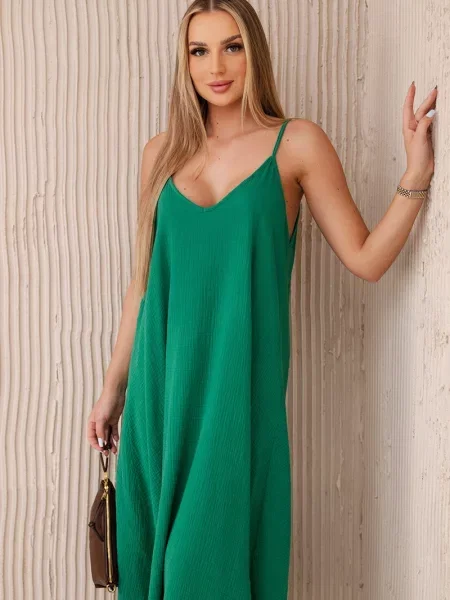 Sukienka Kesi Włoski zielona