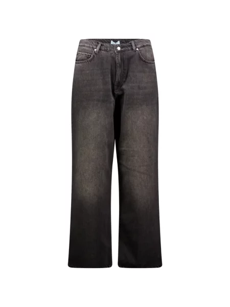 Blugi cu picior larg 3.paradis negru