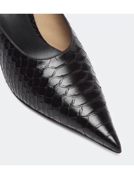 Papuci tip mules Tom Ford din piele maro