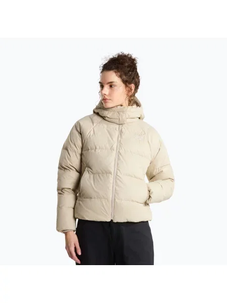 Geacă cu puf pentru femei The North Face Hydrenalite City Down Hooded timeless taupe