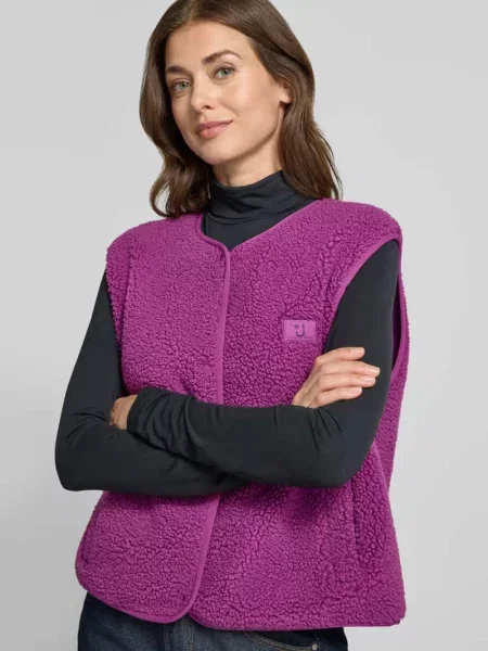 Kamizelka o kroju regular fit z futerka Jake*s Casual