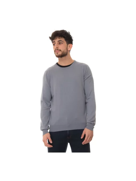 Sweter Gran Sasso wełniany szary