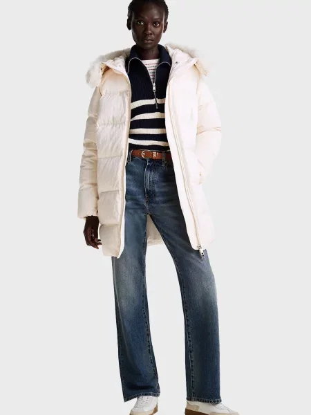 Пуховик Tommy Hilfiger білий