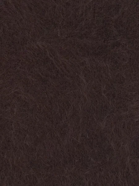 Scurt pulover Soft Goat din cașmir maro