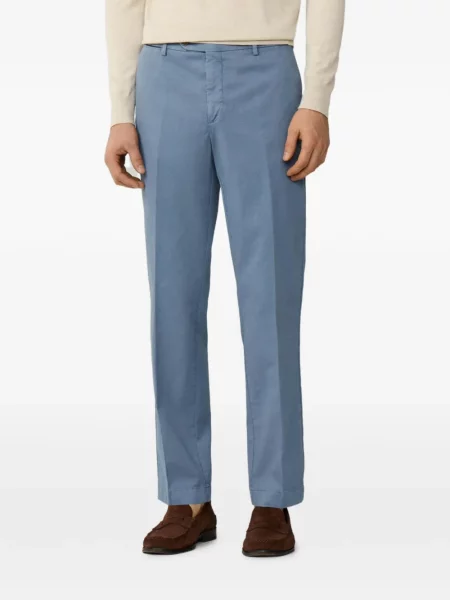 Pantaloni chino Hackett London stretch albastru