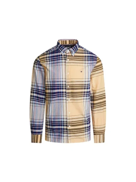 Košeľa Tommy Hilfiger žltá