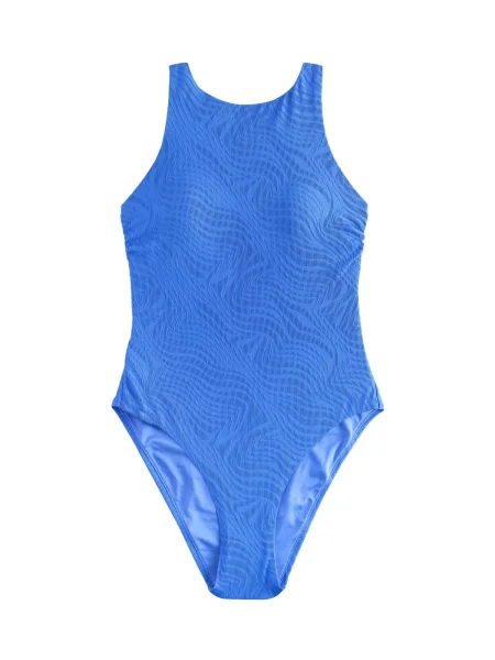 Next Costum de baie întreg albastru