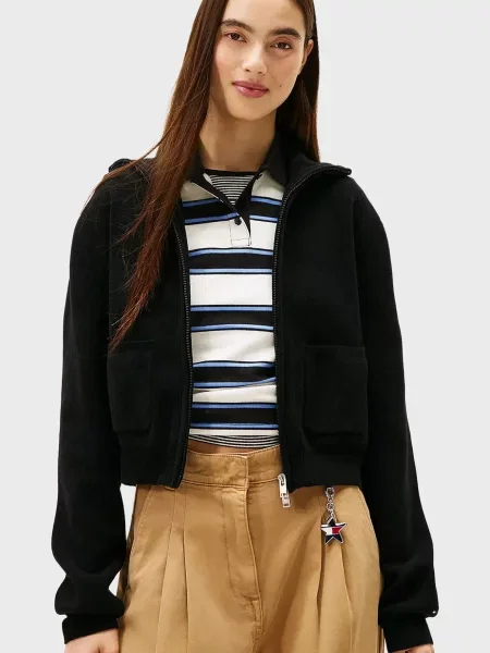 Кардиган Tommy Jeans чорний