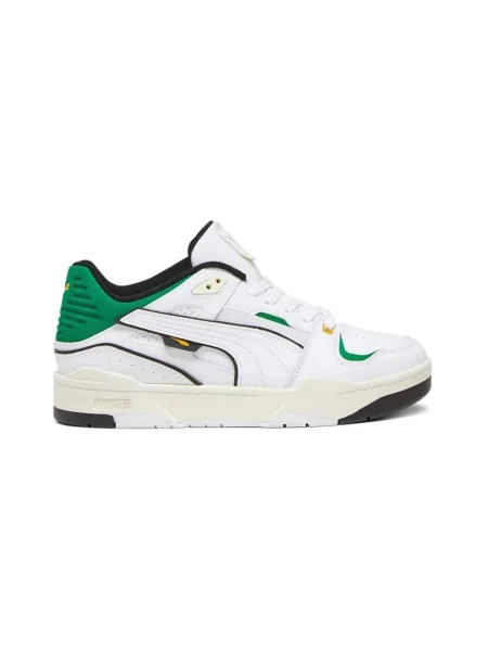 Pantofi Puma din piele alb