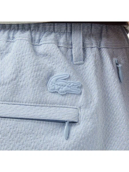 Lacoste Szorty Tapered Fit niebieskie