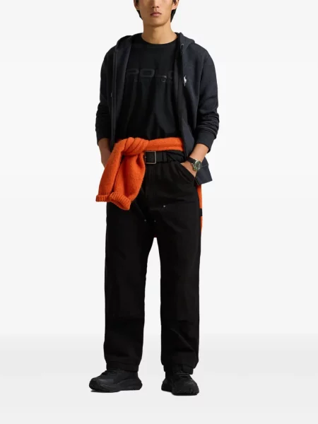 Fleece καρό κασκέτο Polo Ralph Lauren πράσινο