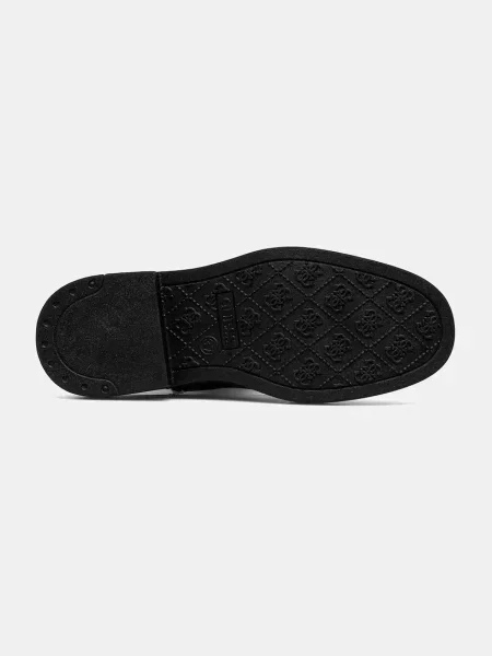 Чоботи Guess на плоскому ходу коричневий