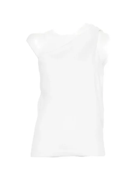 Top Róhe na jednym ramieniu biały