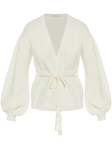 Bluză Max Mara de lână alb