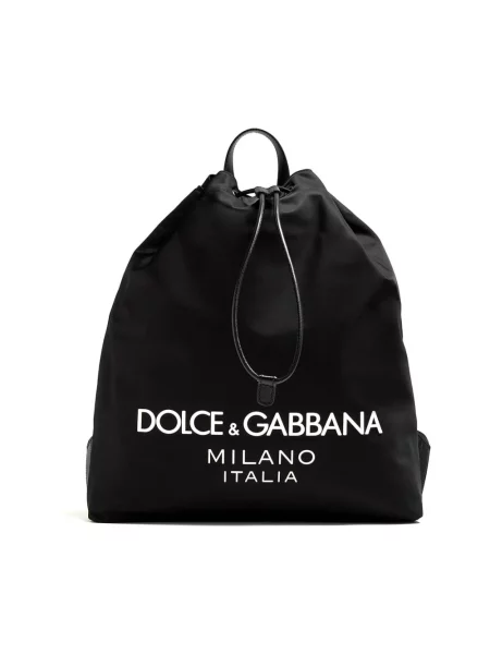 Torba Dolce And Gabbana z nadrukiem czarna