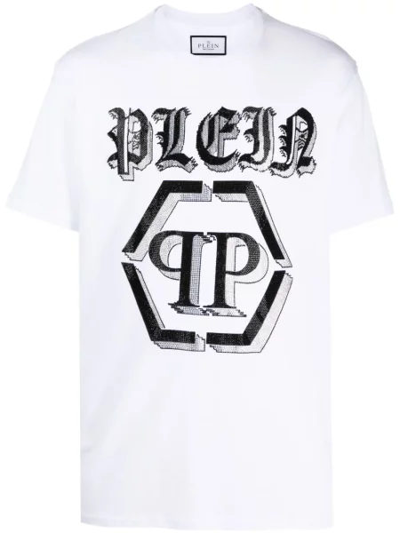 Tricou Philipp Plein alb
