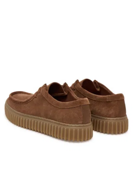 Polobotky Clarks hnědé