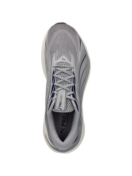 Sneakerși Puma plasă gri