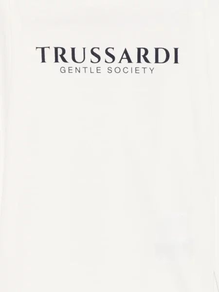 Koszulka dziecięca Trussardi biała