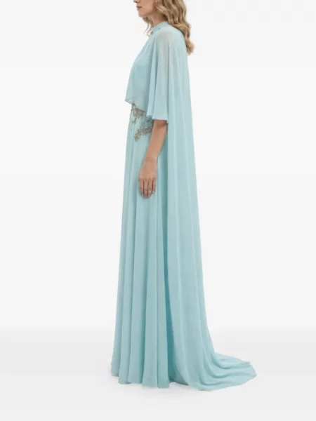 Rochie Saiid Kobeisy cu paiete de costum albastru