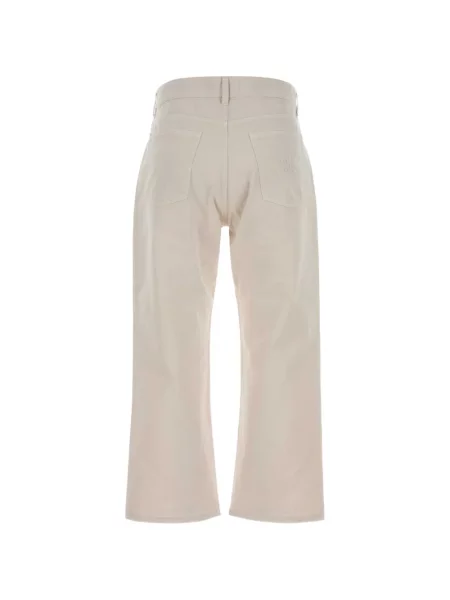 Pantaloni Miu Miu cu broderie