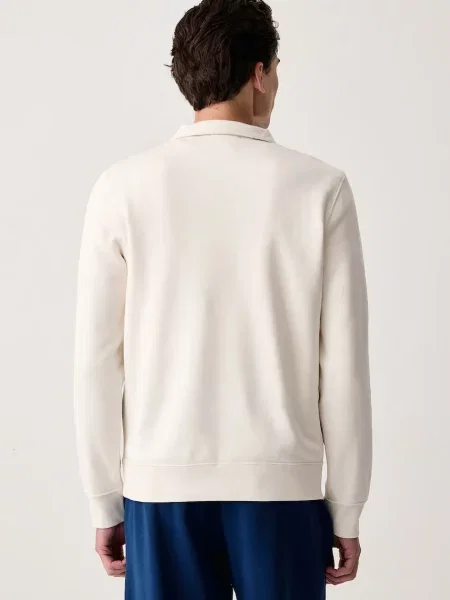 Calvin Klein Jeans bluza z bawełną beżowa
