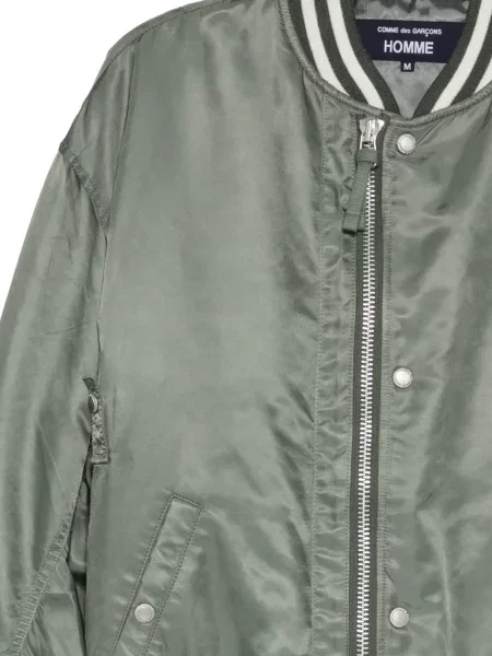 Ριγέ μπουφάν bomber Comme Des Garçons Homme πράσινο