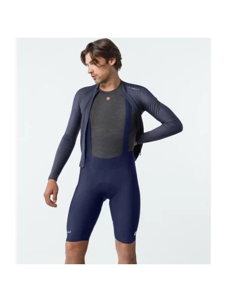 Spodenki rowerowe Castelli Espresso Thermal granatowy S niebieskie