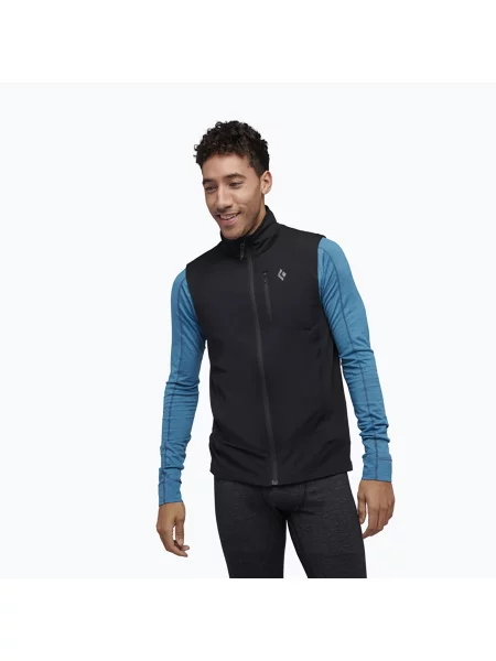 Мъжка жилетка Black Diamond Coefficient Light Hybrid black черно