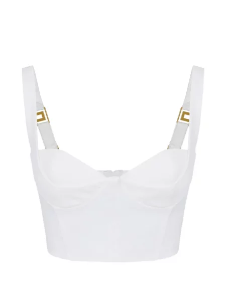 Top Elisabetta Franchi alb
