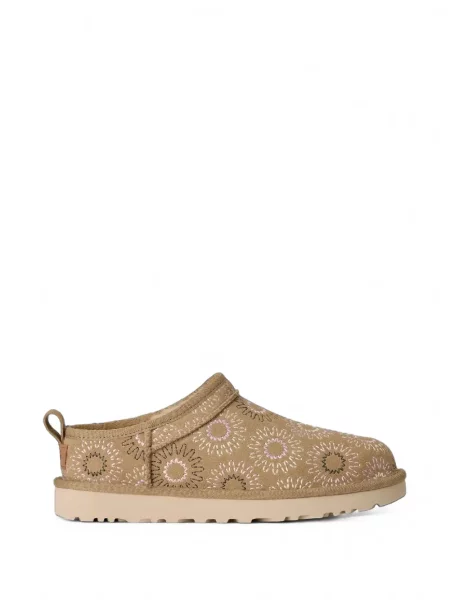 Cizme scurte Ugg cu broderie clasici